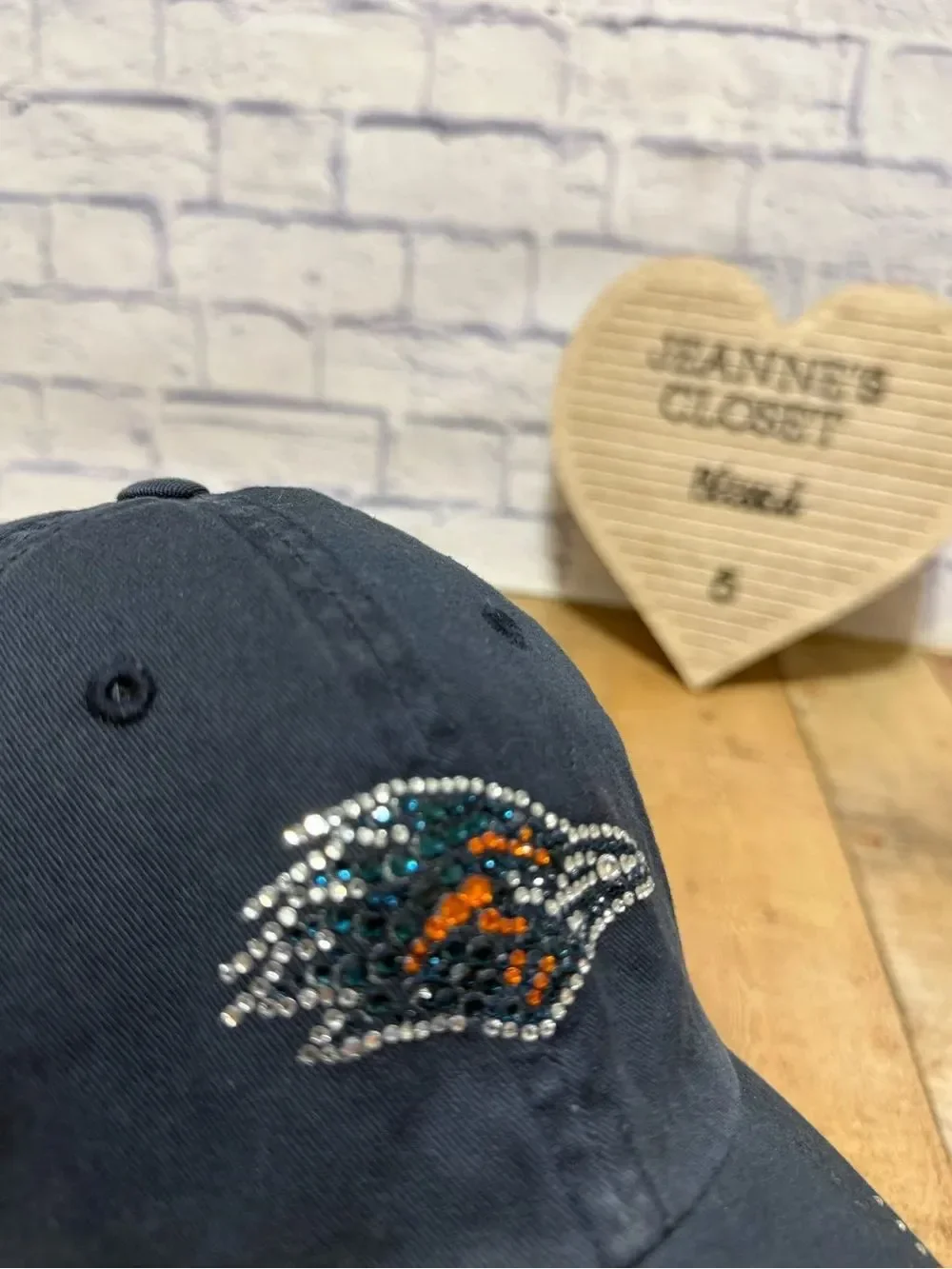 UTSA Ladies Hat, OSFM collegiate rhinestone bling